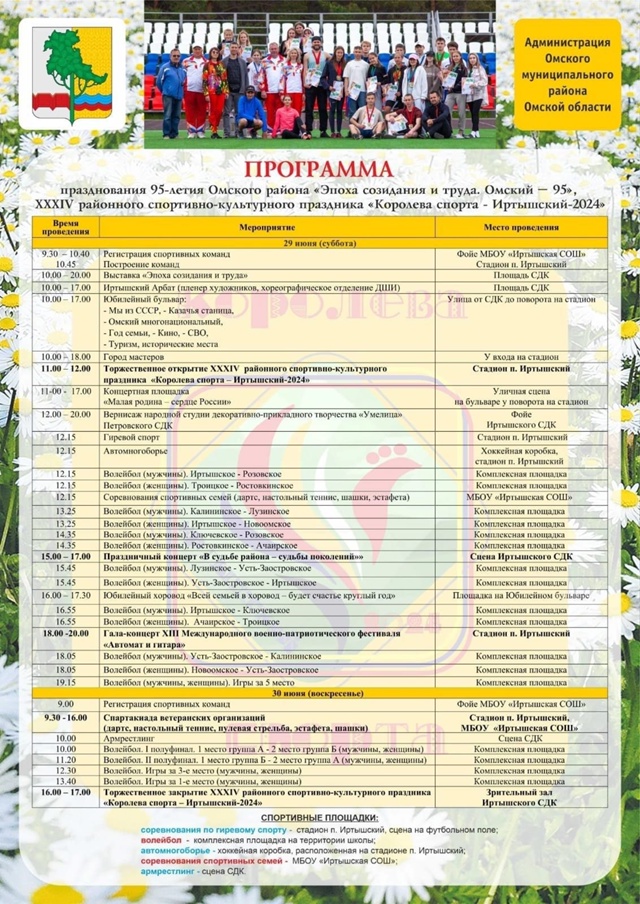 &quot;Королева спорта - Иртышский-2024&quot;.